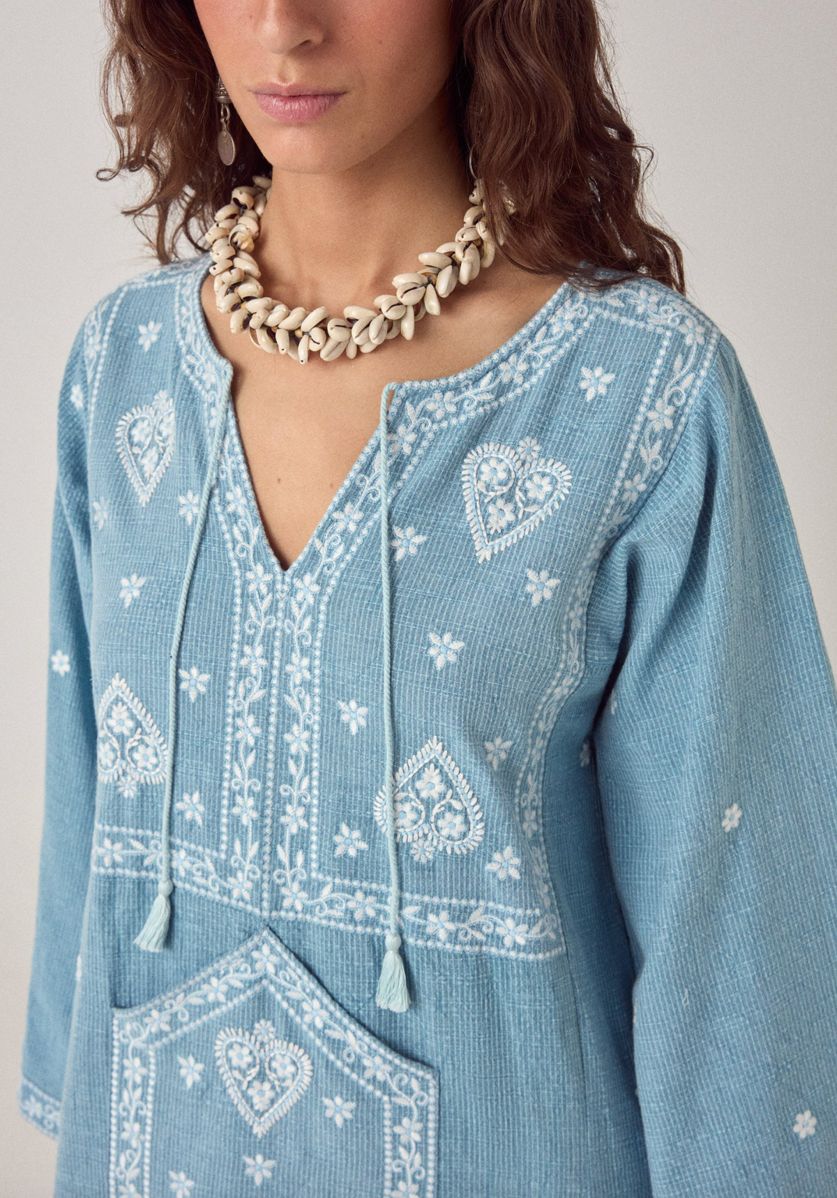 GANGA TUNIC - Nomad Bluie
