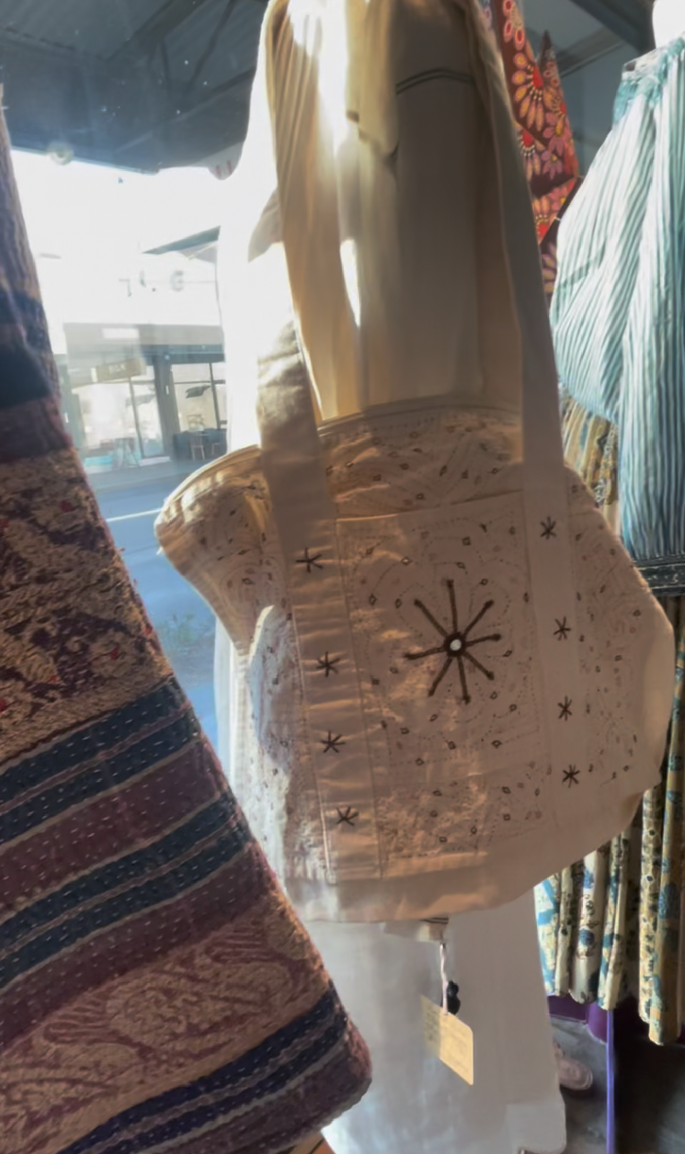 Kutch Tribal Beach Tote - MIRROR STAR