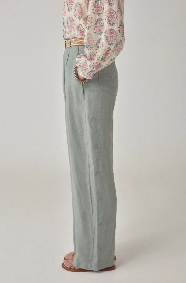 OTTO PANTS  - LINEN TWIST
