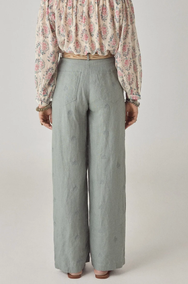 OTTO PANTS  - LINEN TWIST
