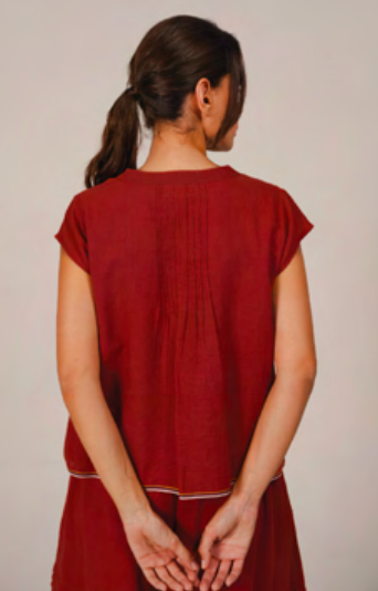 ELSA Cotton TOP  -  Rust