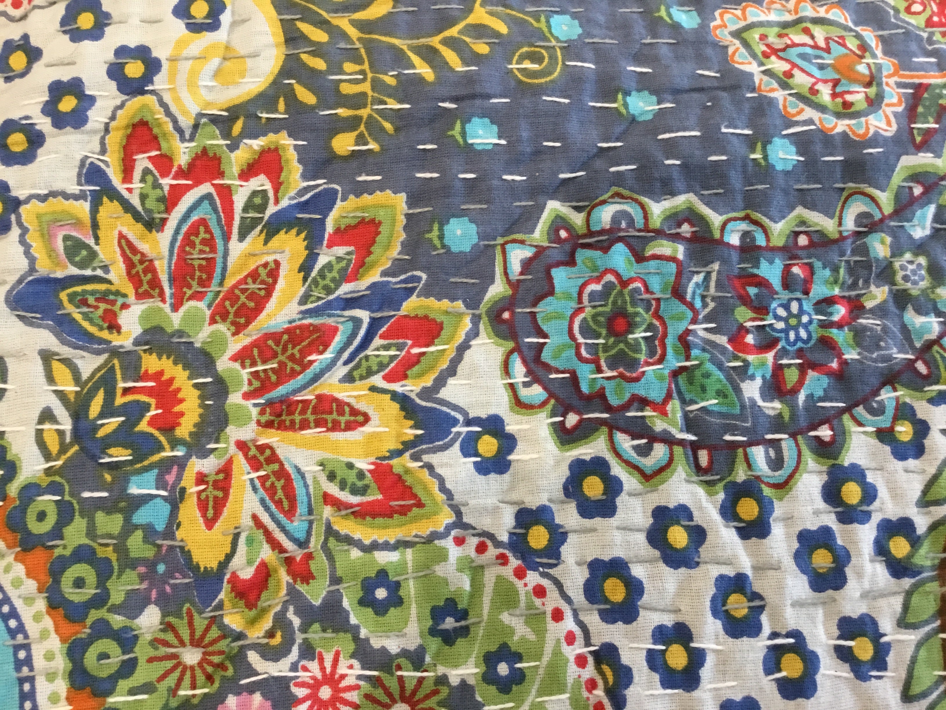 KANTHA - Paisley GREY MIST