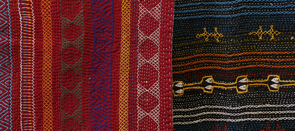 Samim Textil INDIA IN BALMAIN ⦙ Textile Book ⦙ Saami Quilt Stitching