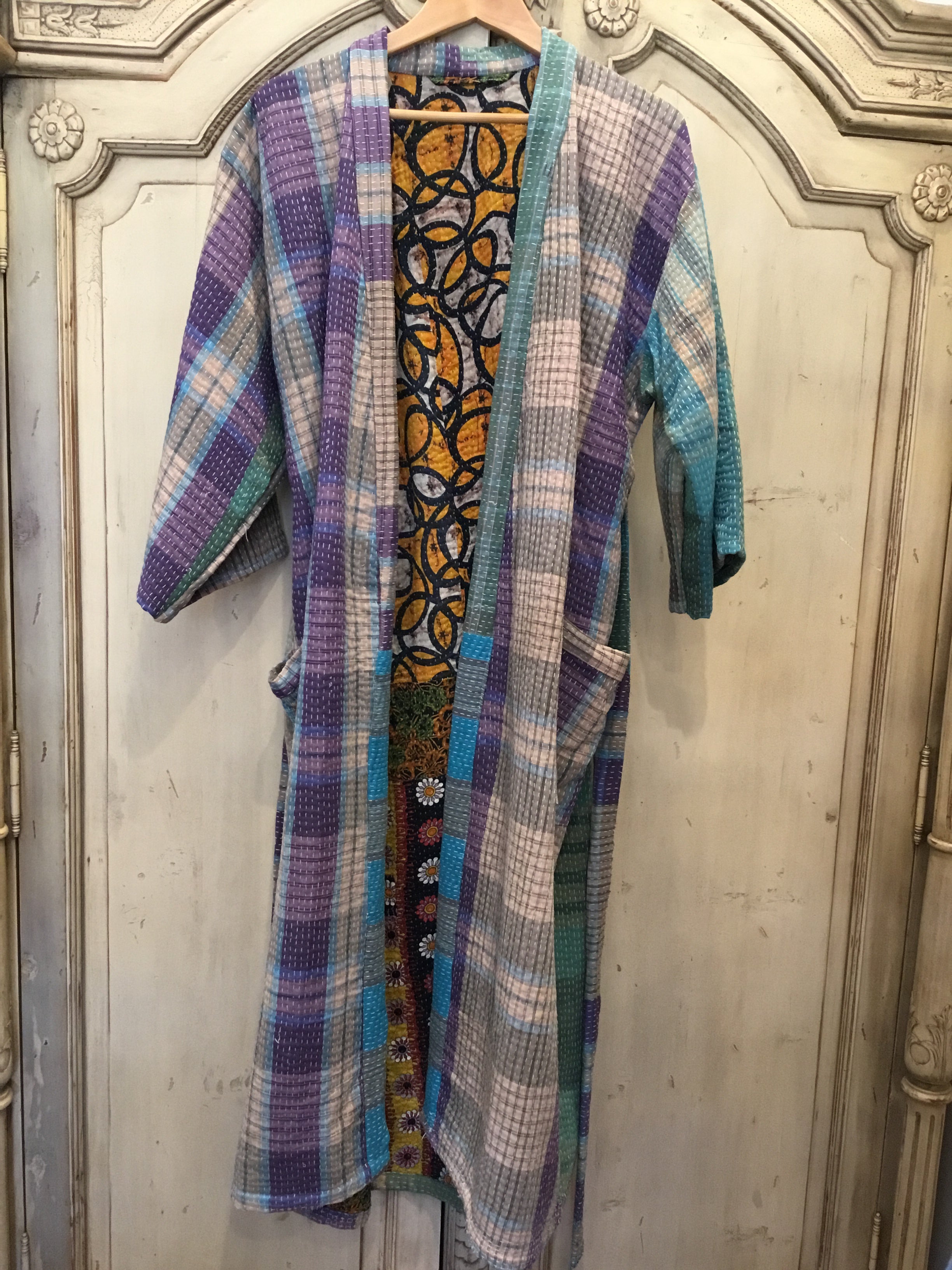 Kimono - Vintage Kantha Robe