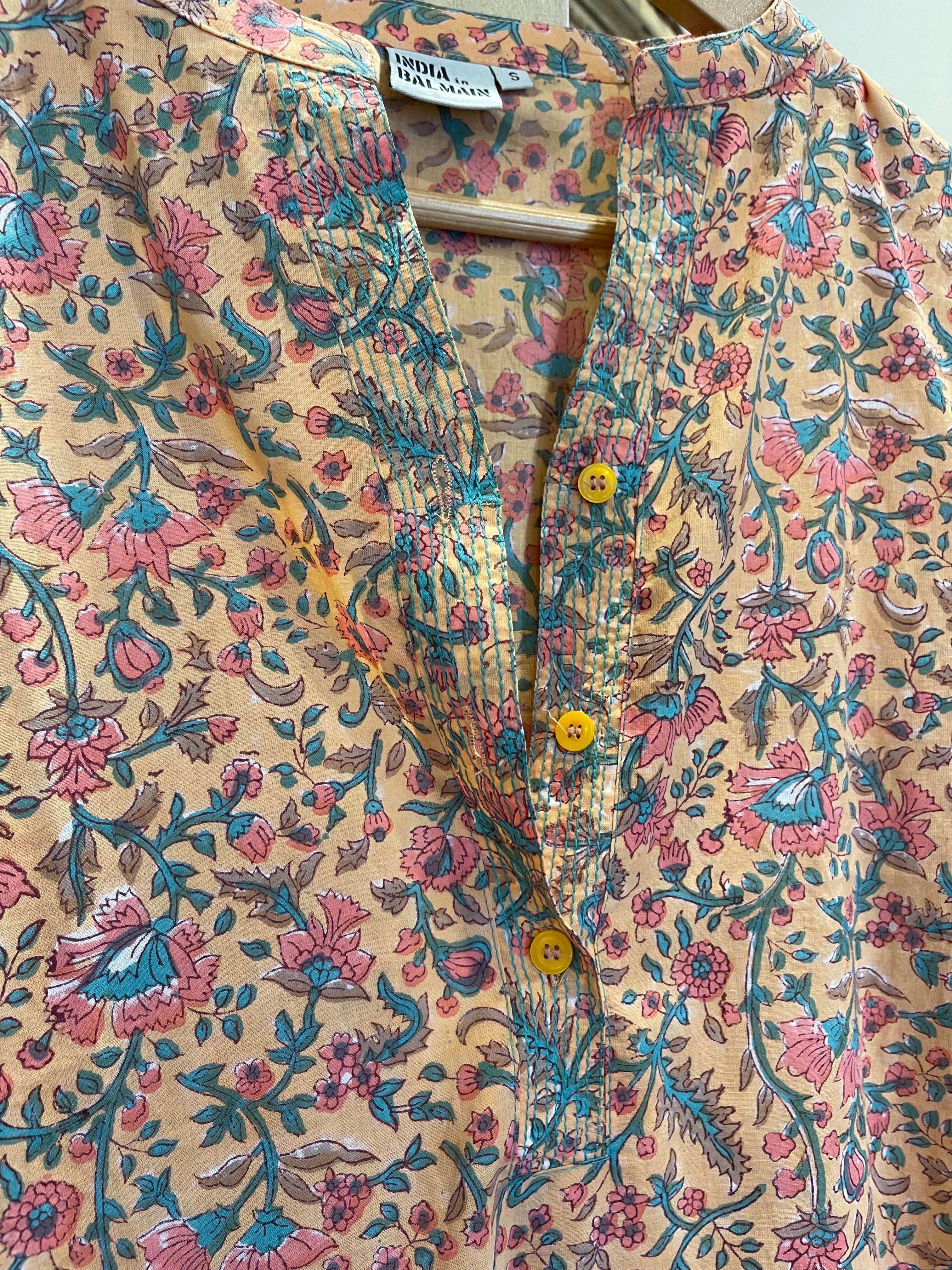 SANDALWOOD SHIRT - LIBERTY FLORAL MEADOW