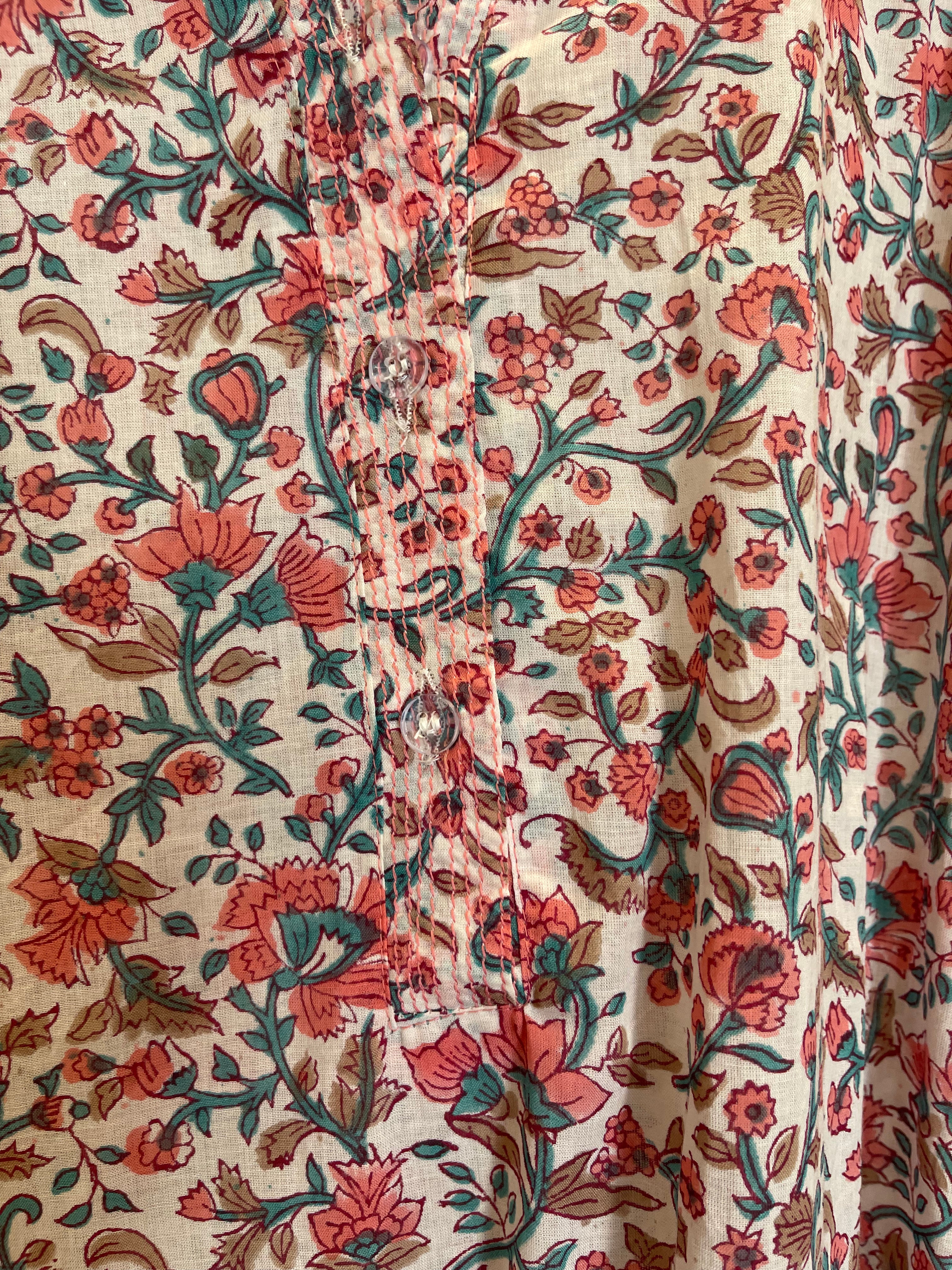 SANDALWOOD SHIRT - LIBERTY FLORAL HEATH