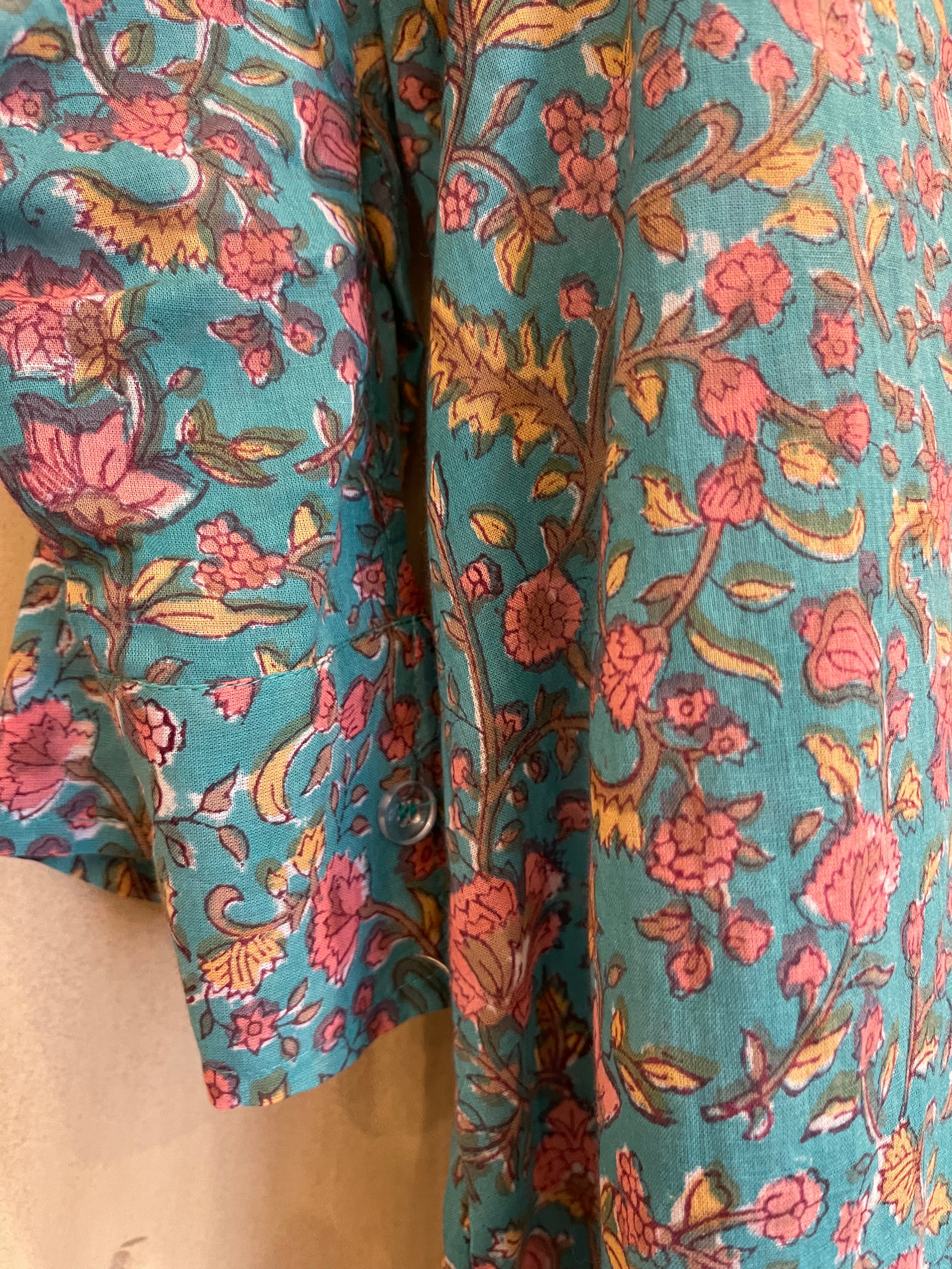 SANDALWOOD SHIRT - LIBERTY FLORAL FOREST