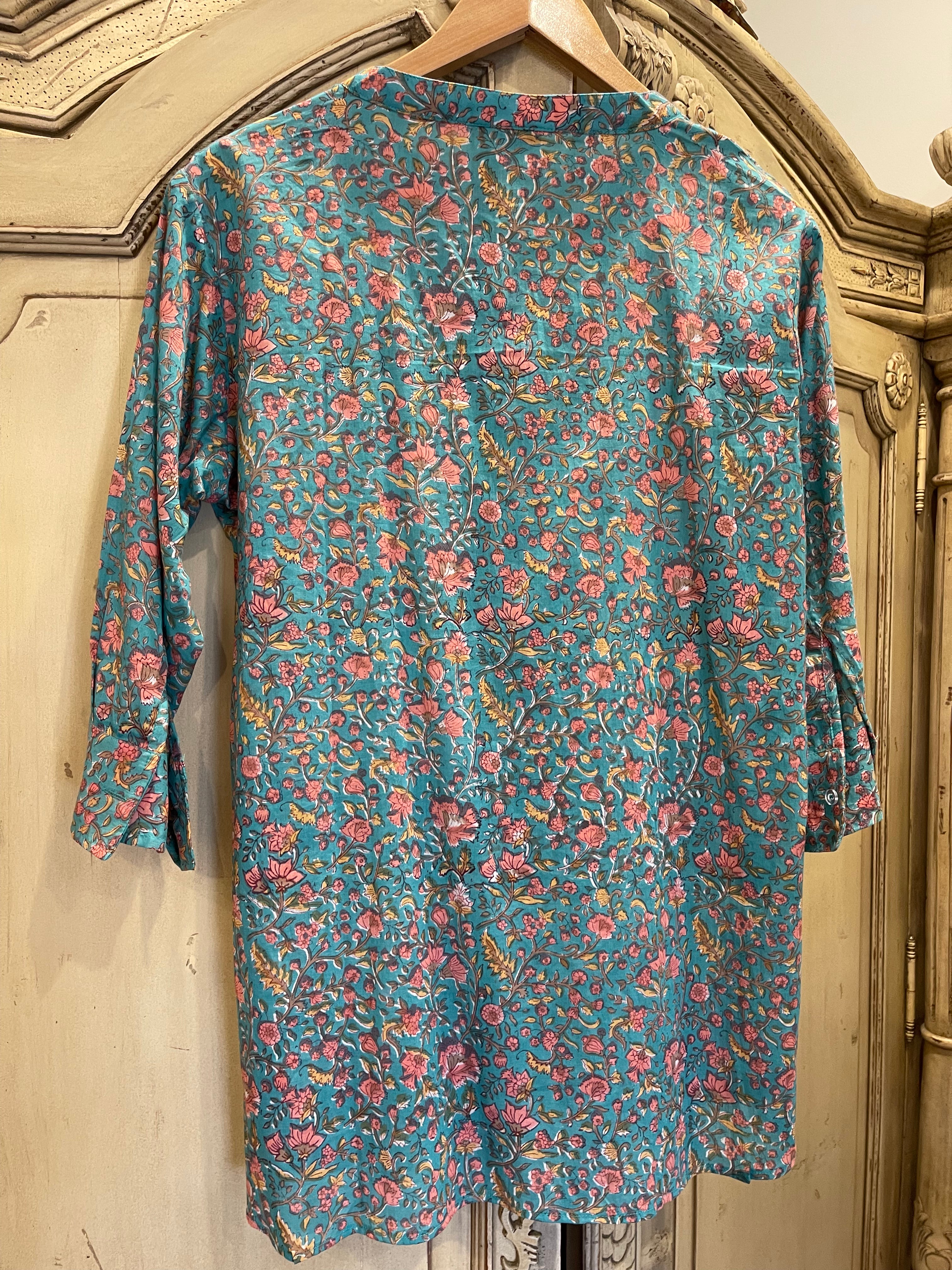 SANDALWOOD SHIRT - LIBERTY FLORAL FOREST