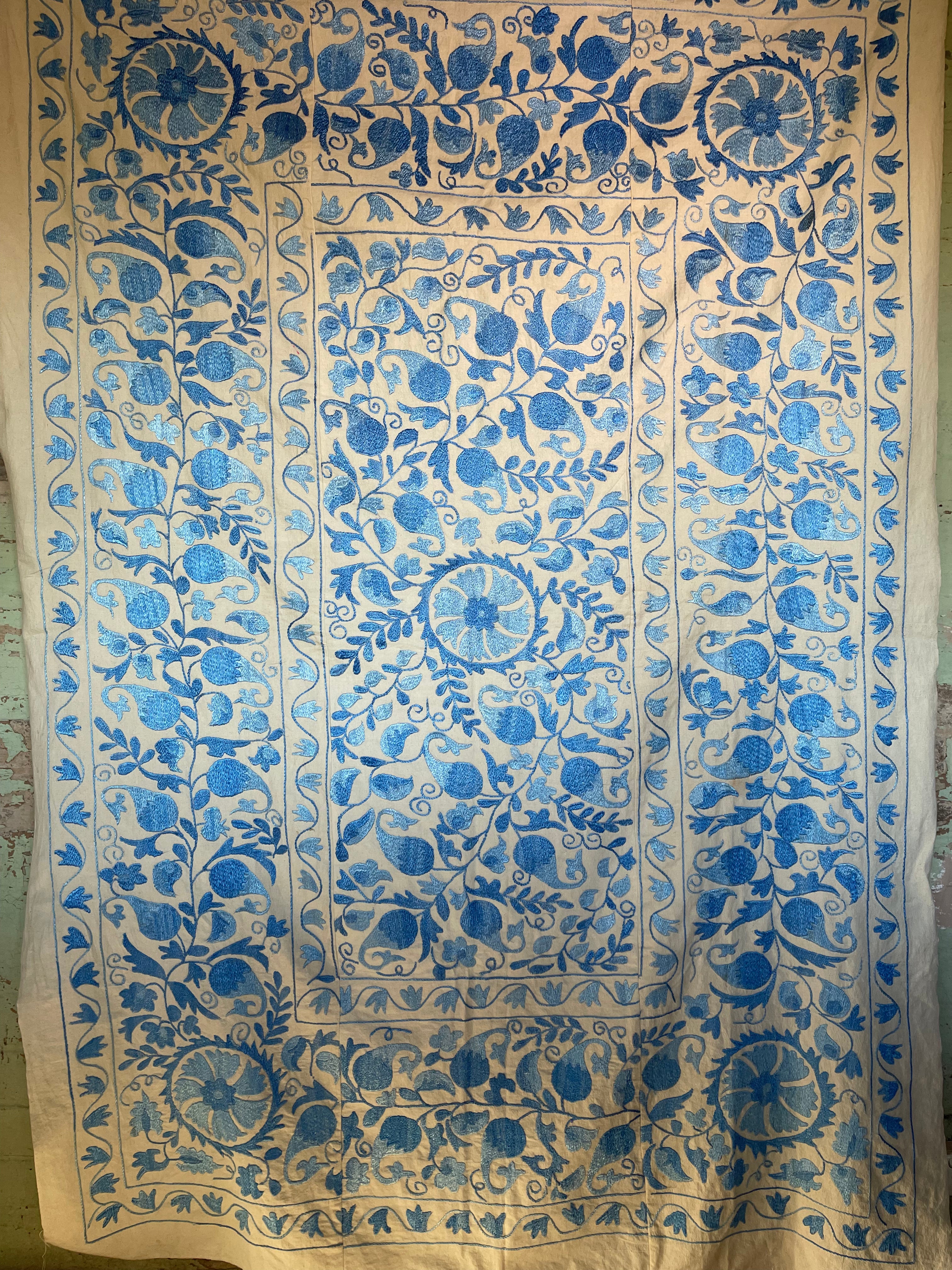 Suzani - French Blue