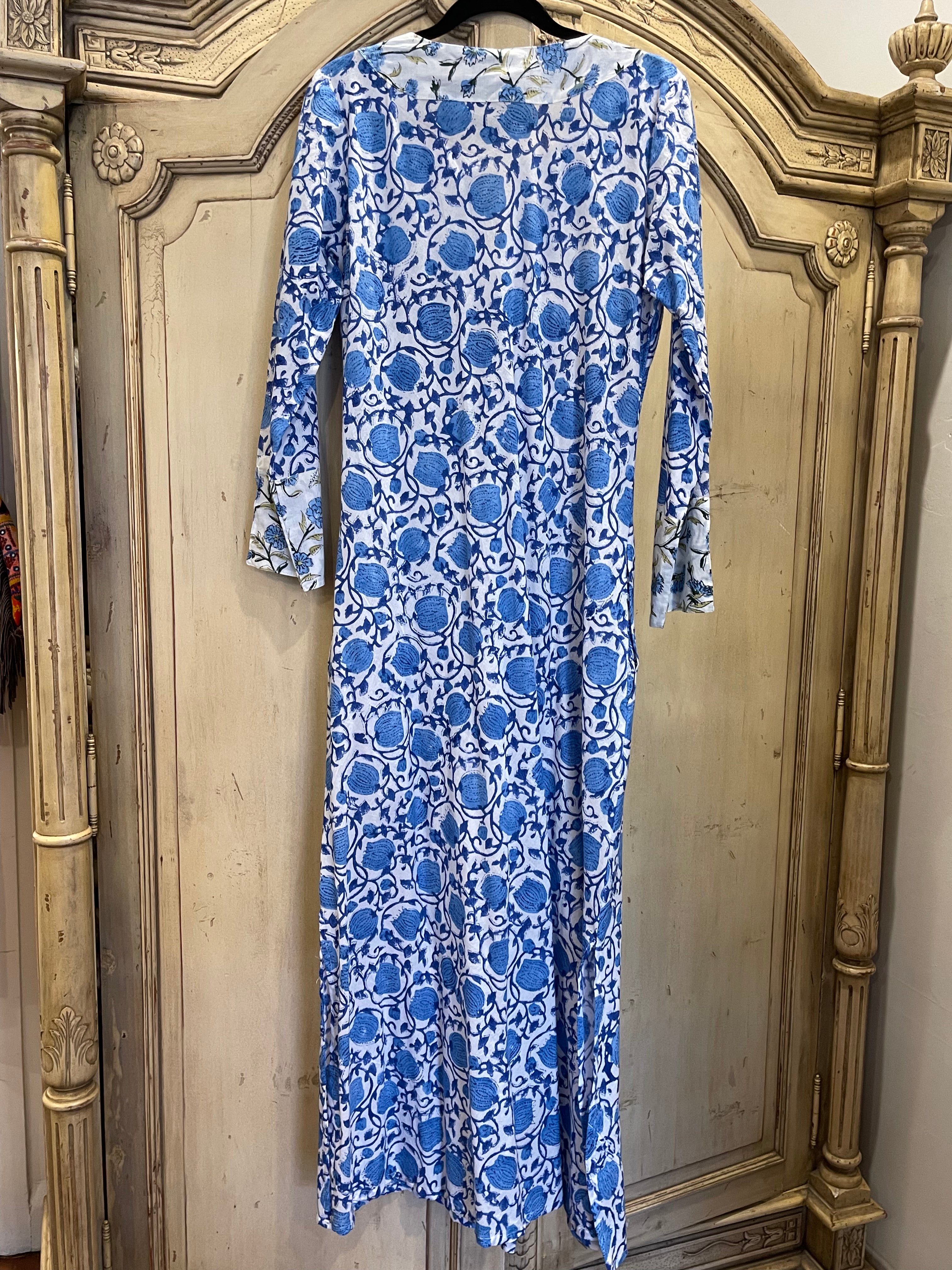 Summer Dress - Blue Flower Garden 2