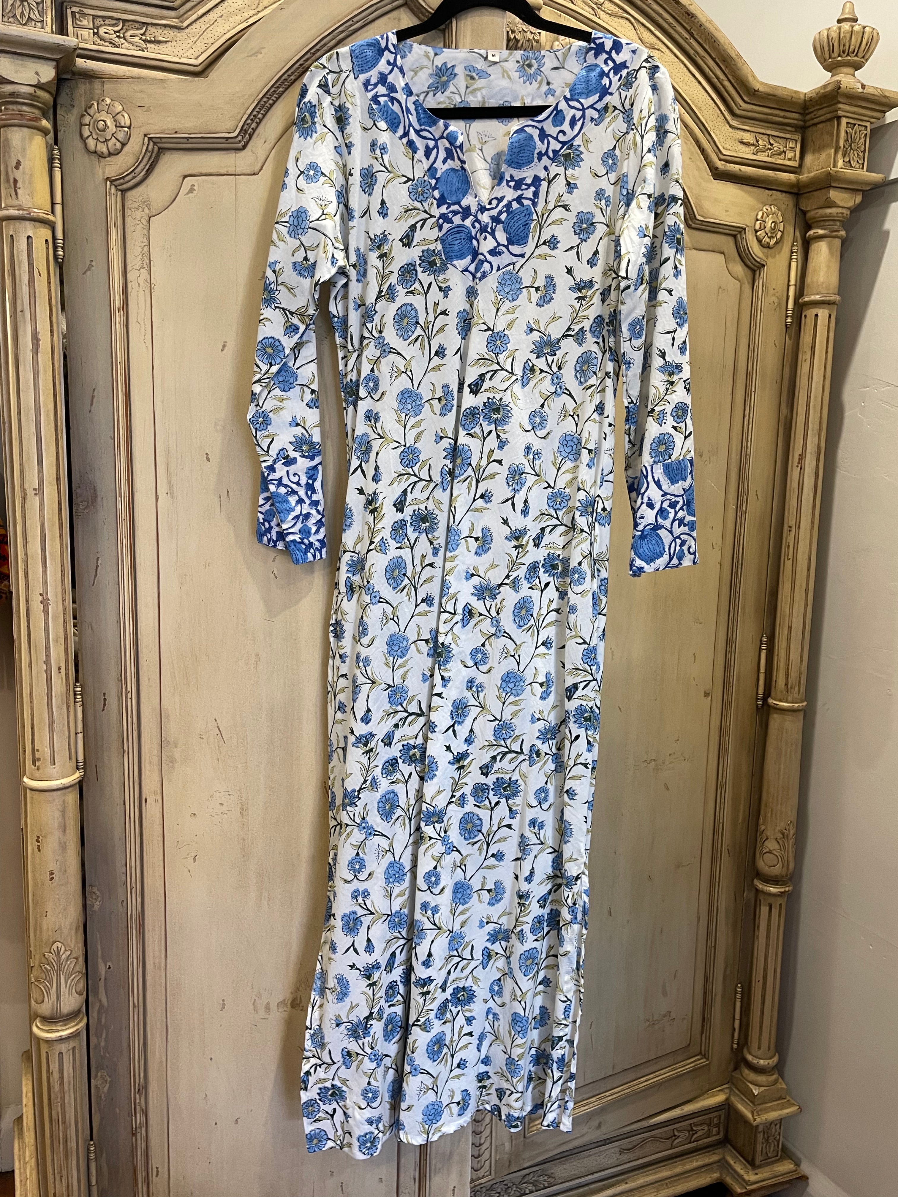 Summer Dress - Blue Flower Garden 1