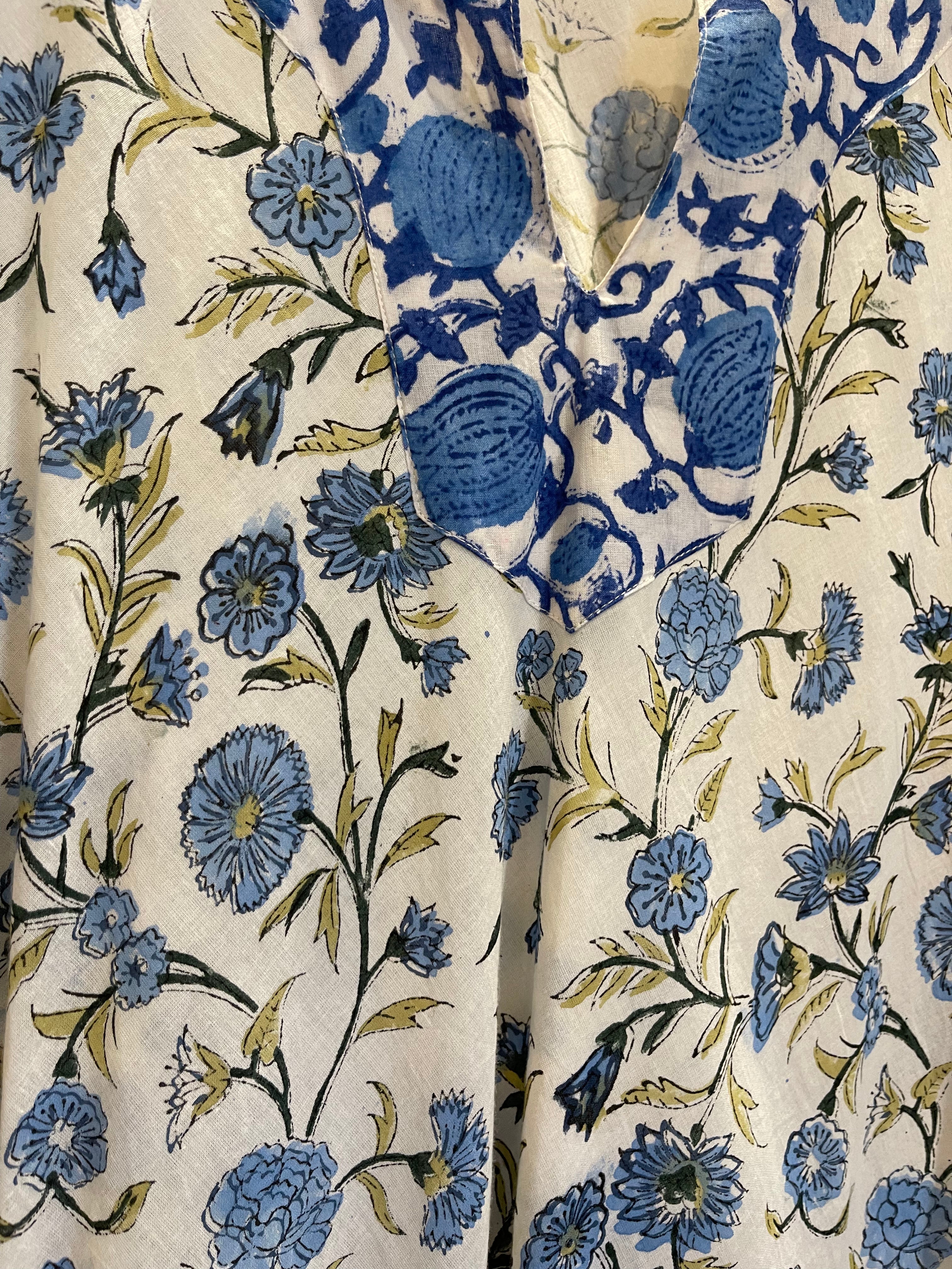 Summer Dress - Blue Flower Garden 1