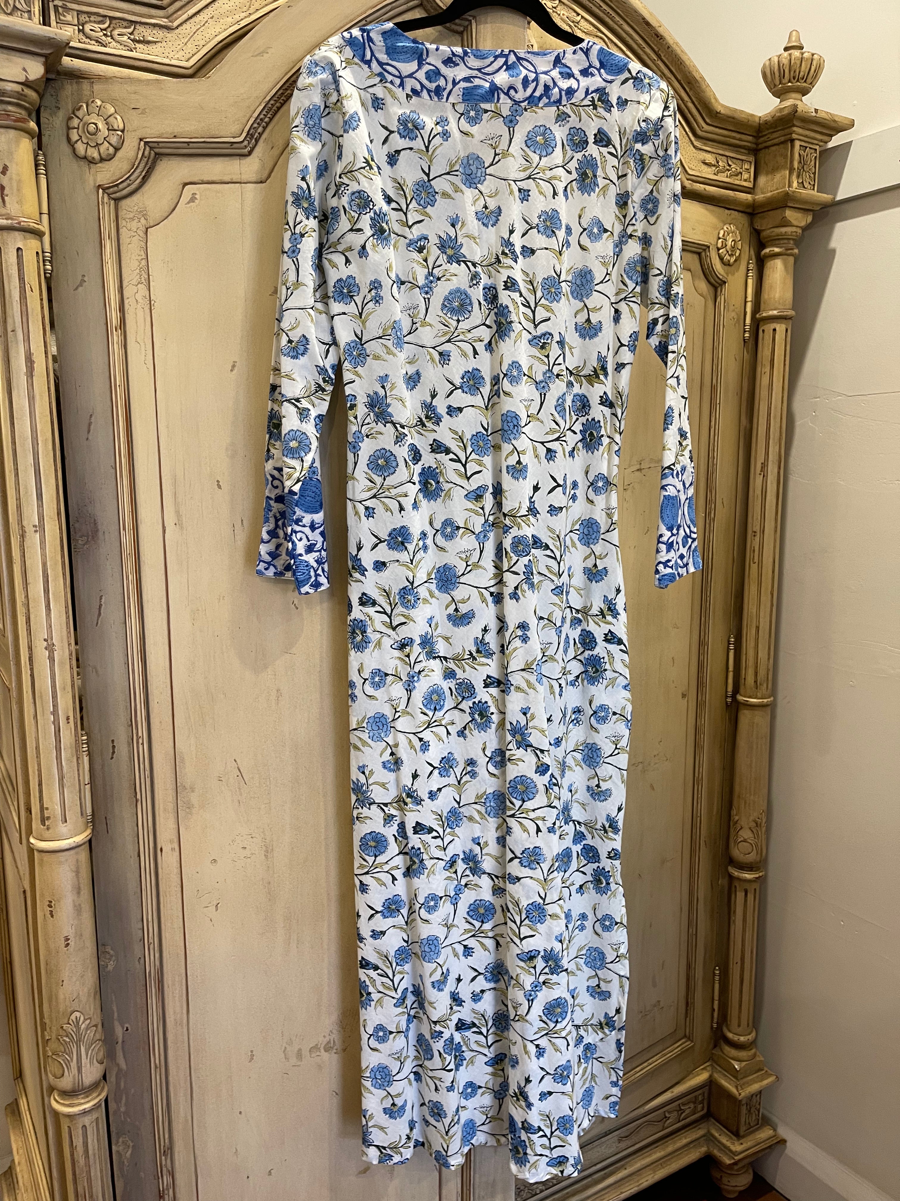 Summer Dress - Blue Flower Garden 1