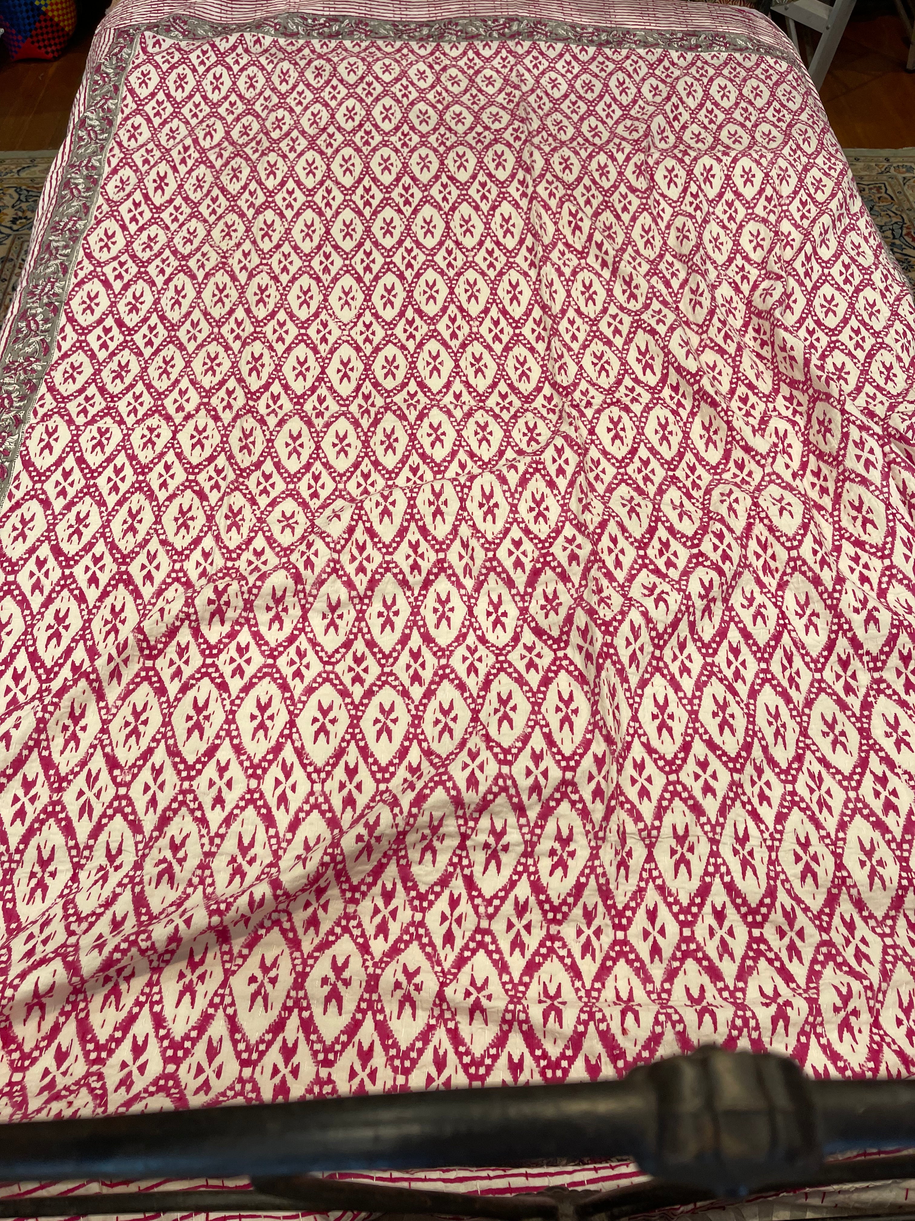 KANTHA - CHEVRON CERISE