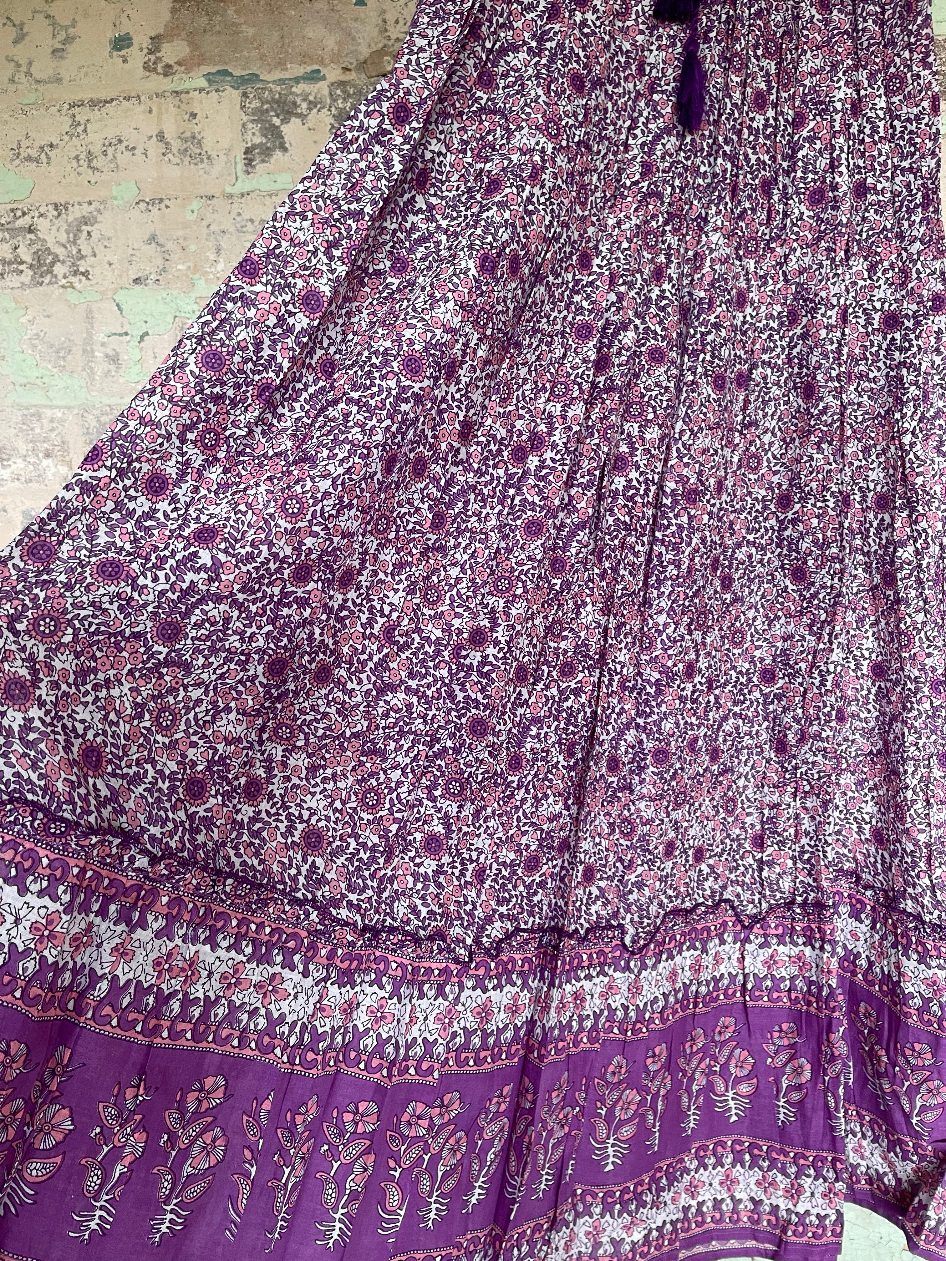 Skirt - Mauve Floral