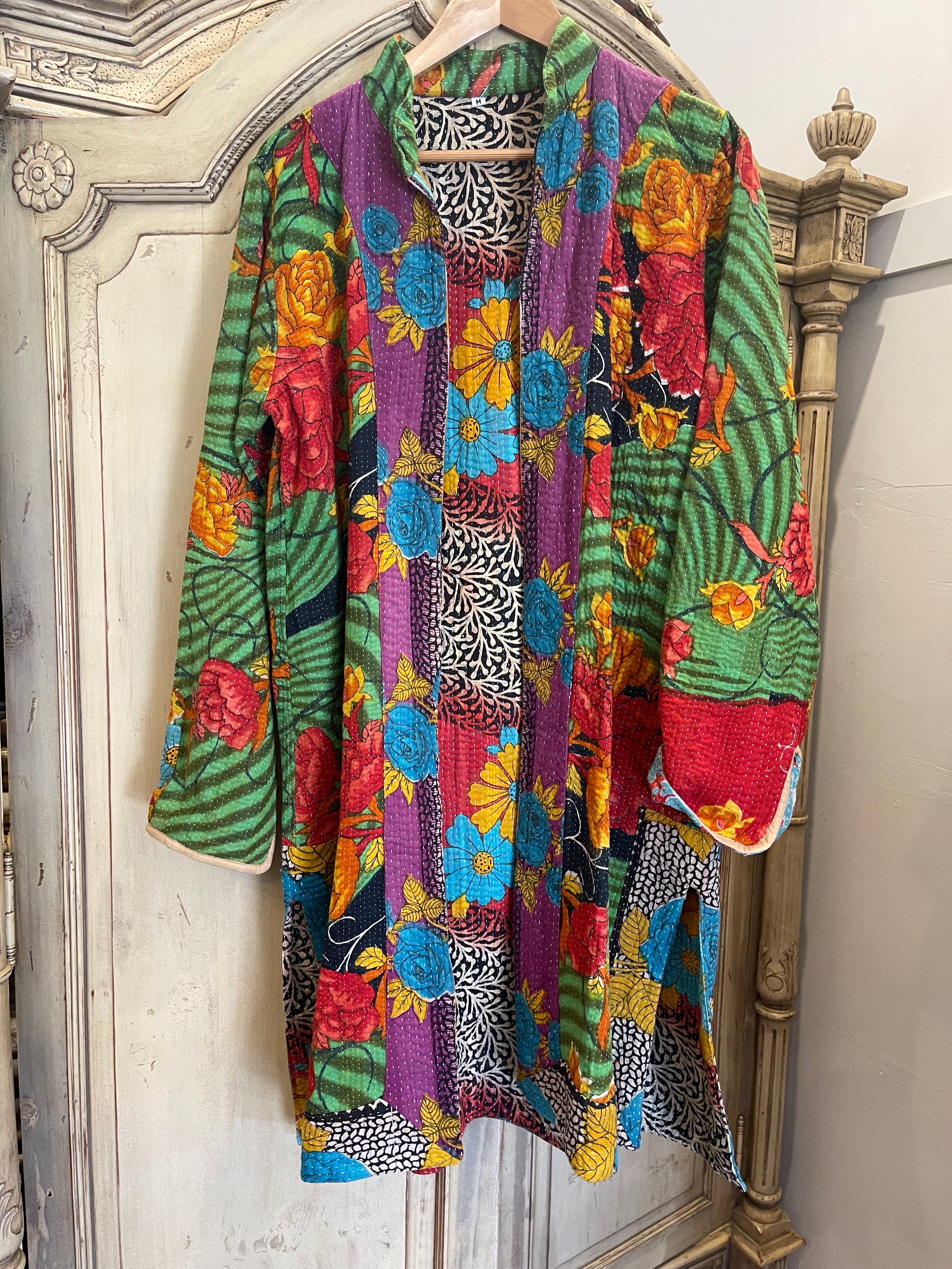 Vintage Kantha Jacket - Paradise