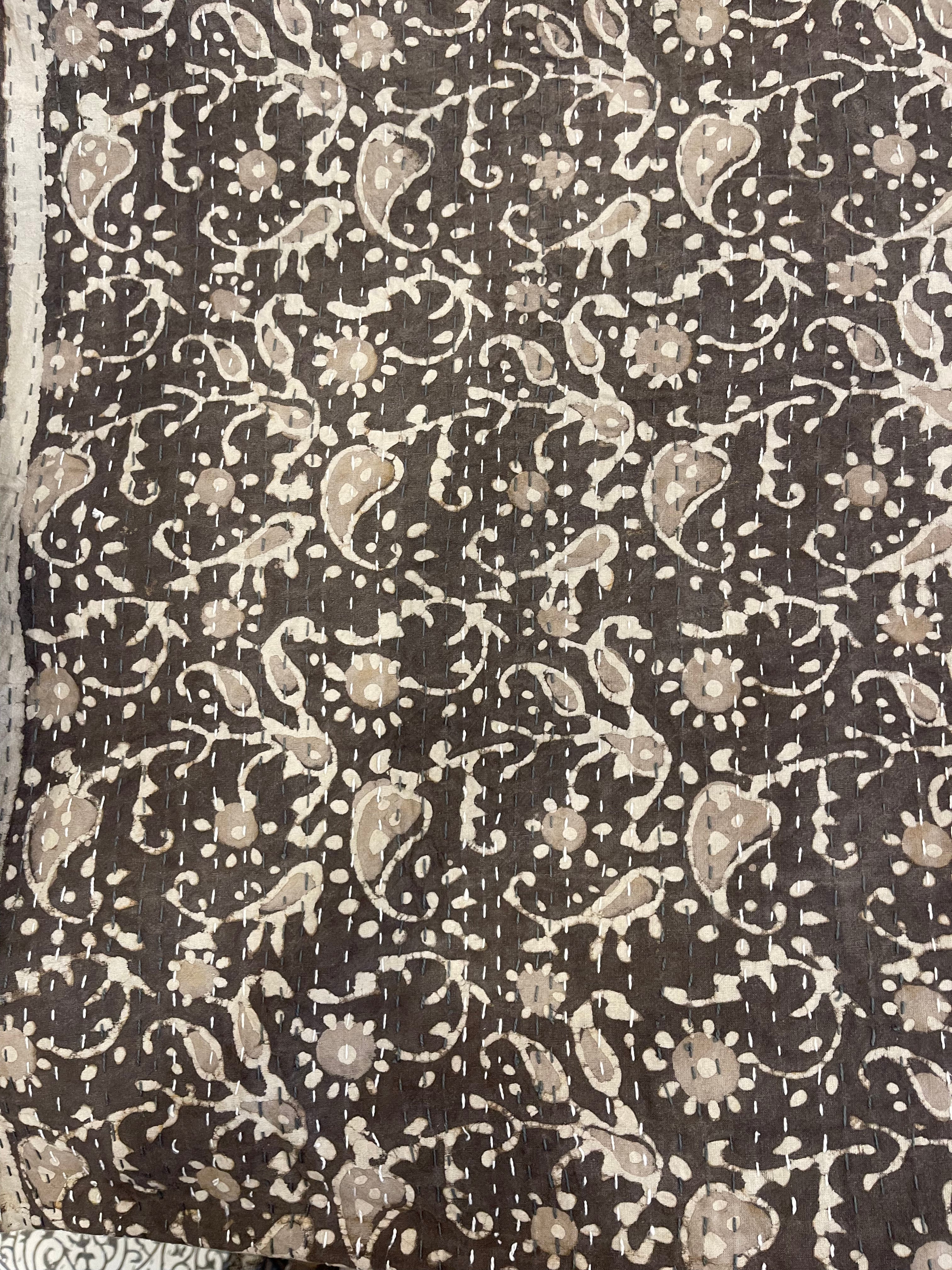 KANTHA - WARM EARTH FLORAL FOREST