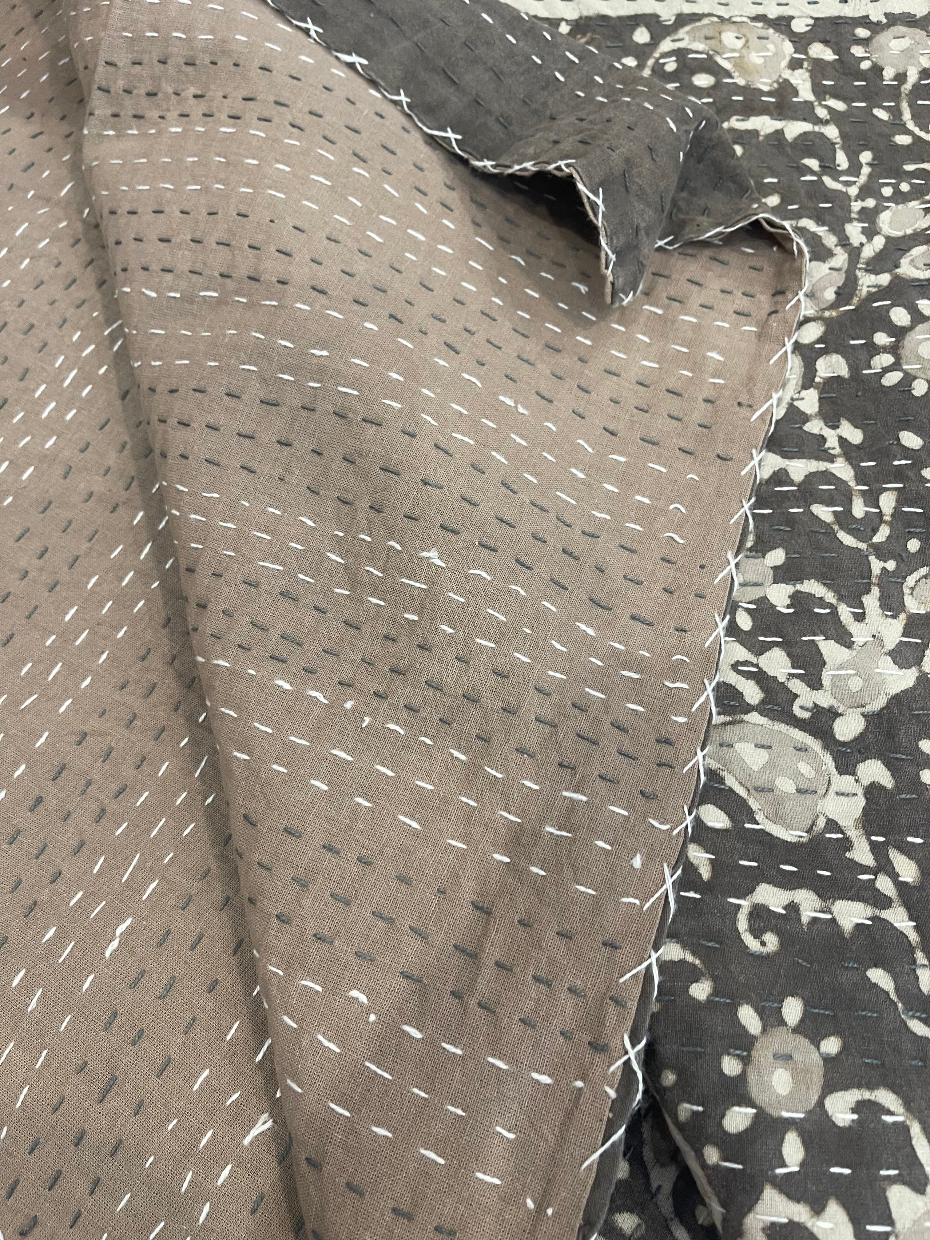 KANTHA - WARM EARTH FLORAL FOREST