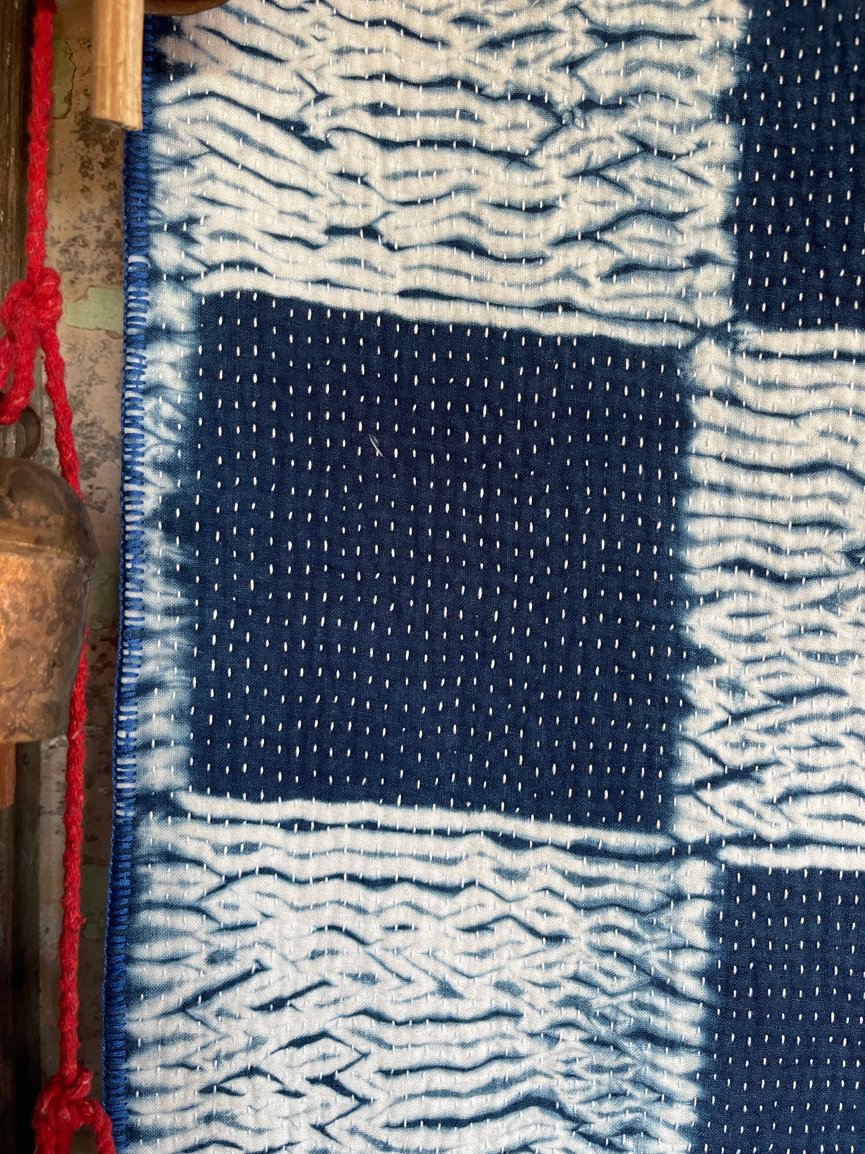 INDIGO SHIBORI - CHECK 2