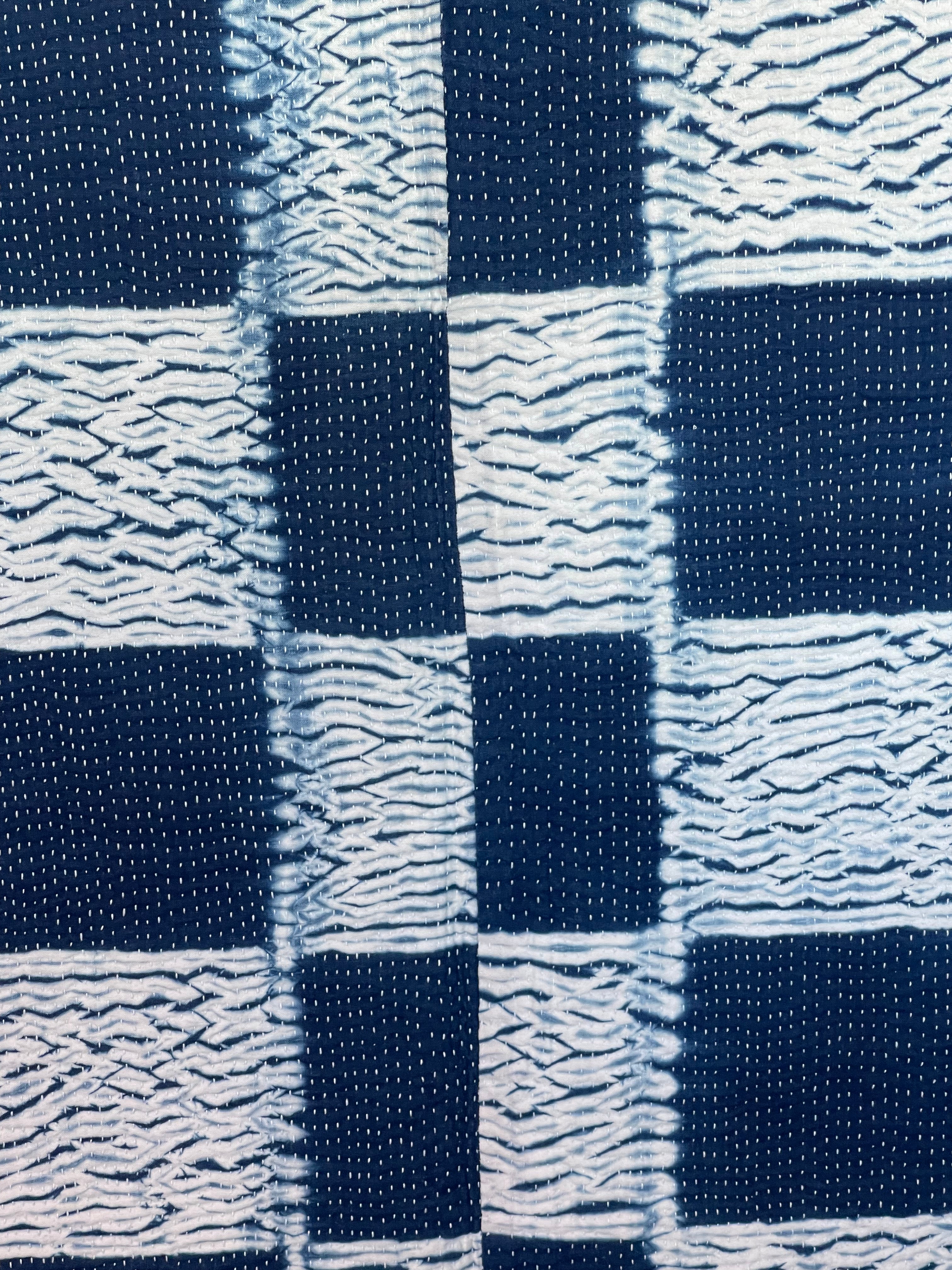 INDIGO SHIBORI - CHECK 2