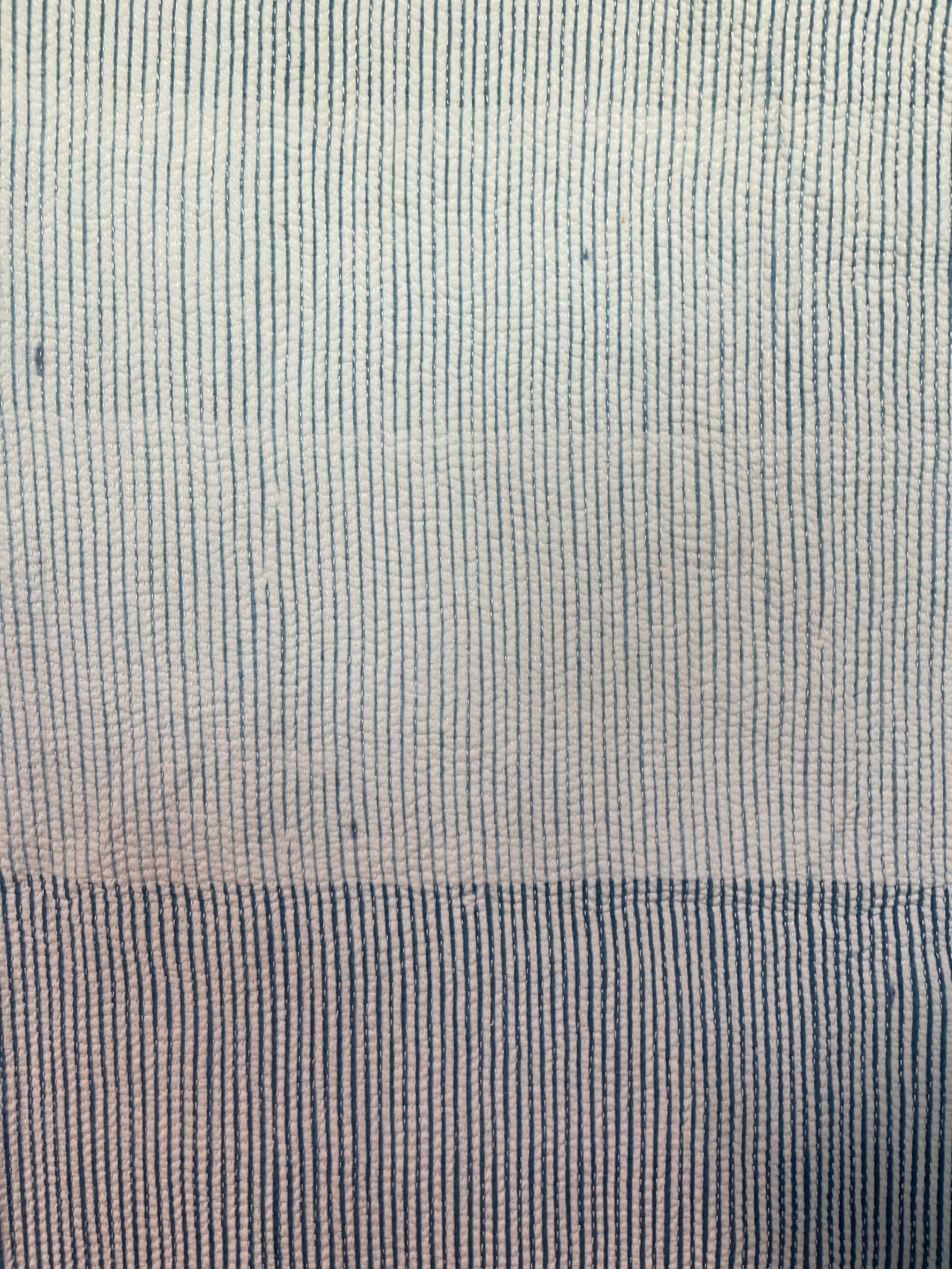 INDIGO SHIBORI - GRADED STRIPES 2