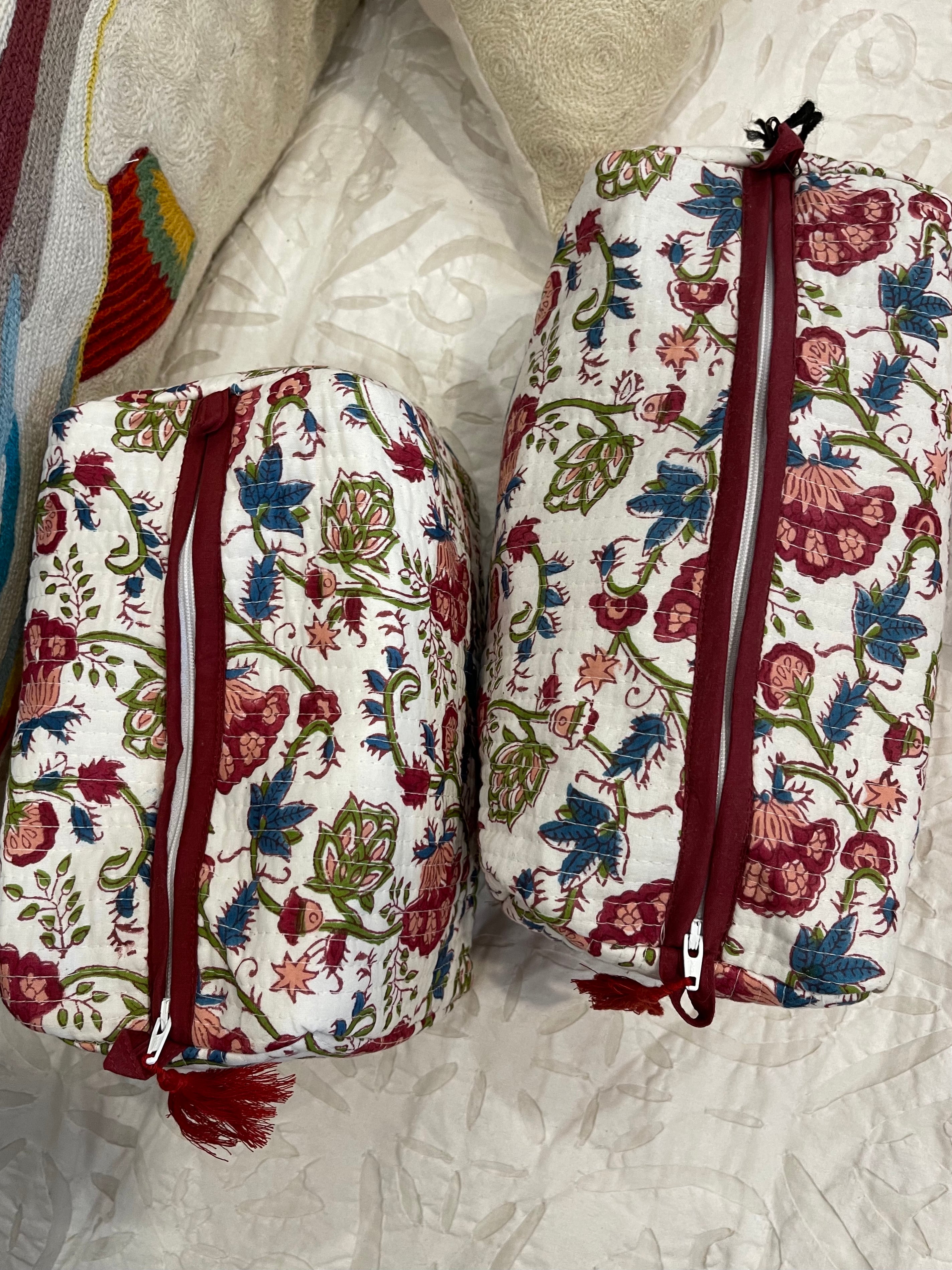 Cosmetic Bag - French Flowers