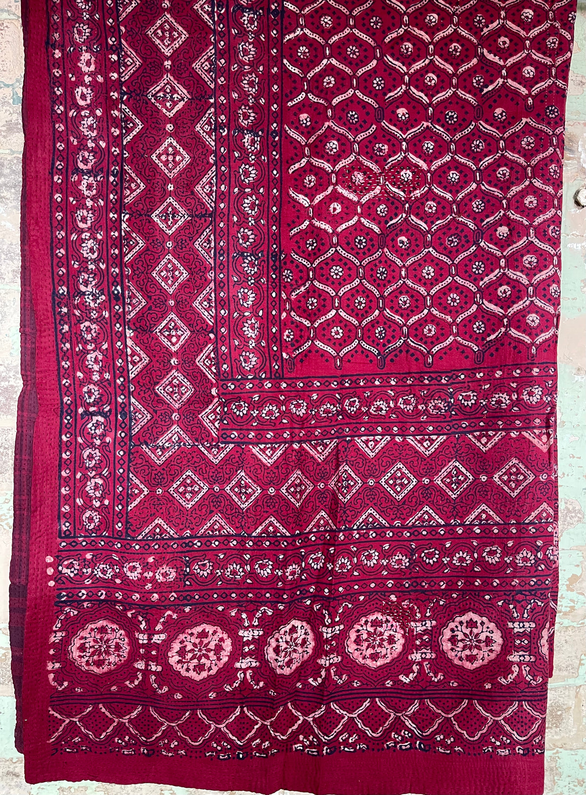 INDIA in BALMAIN ⎢ Vintage Kantha Rug