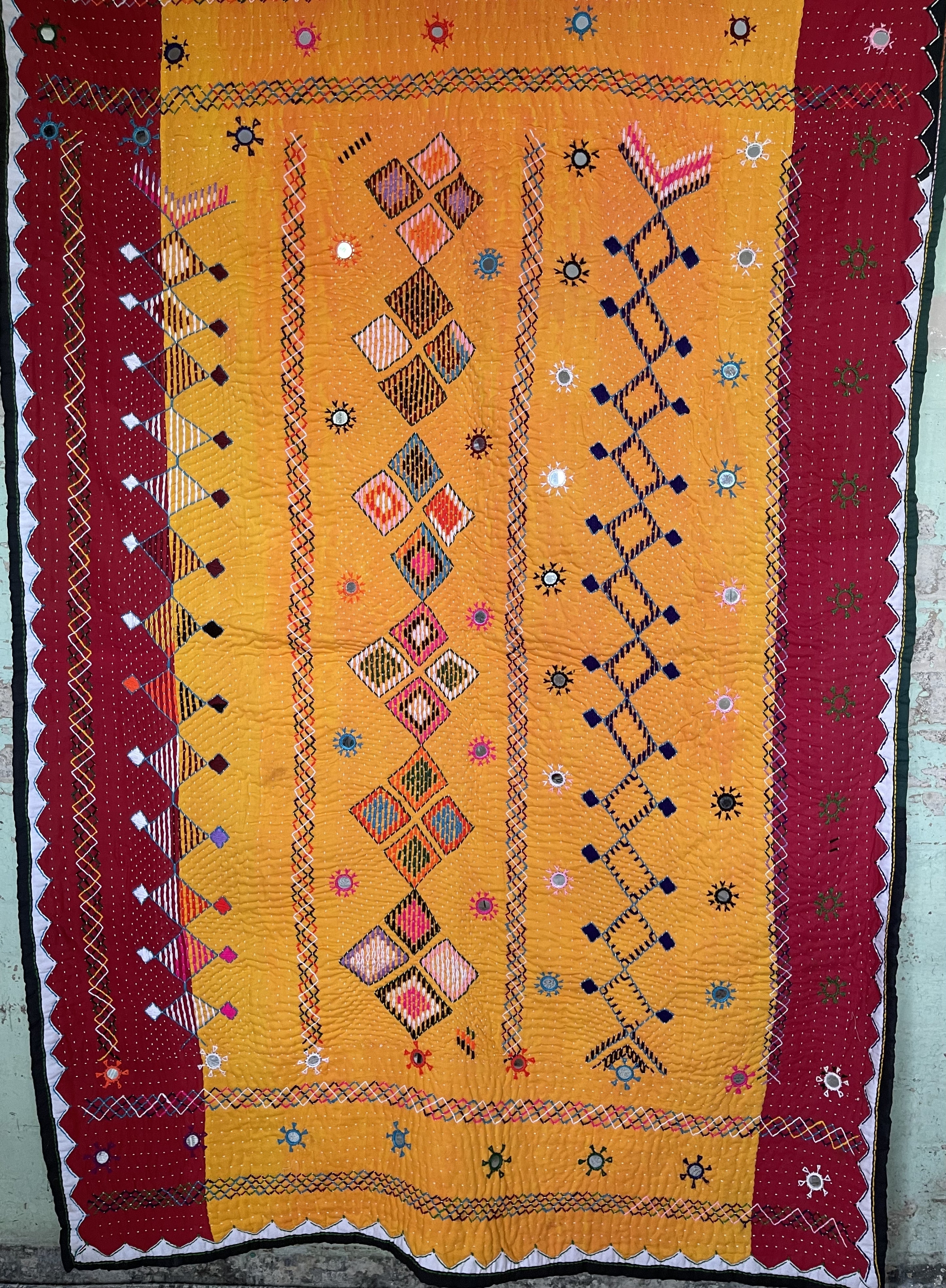 KALBELIA QUILT - YELLOW