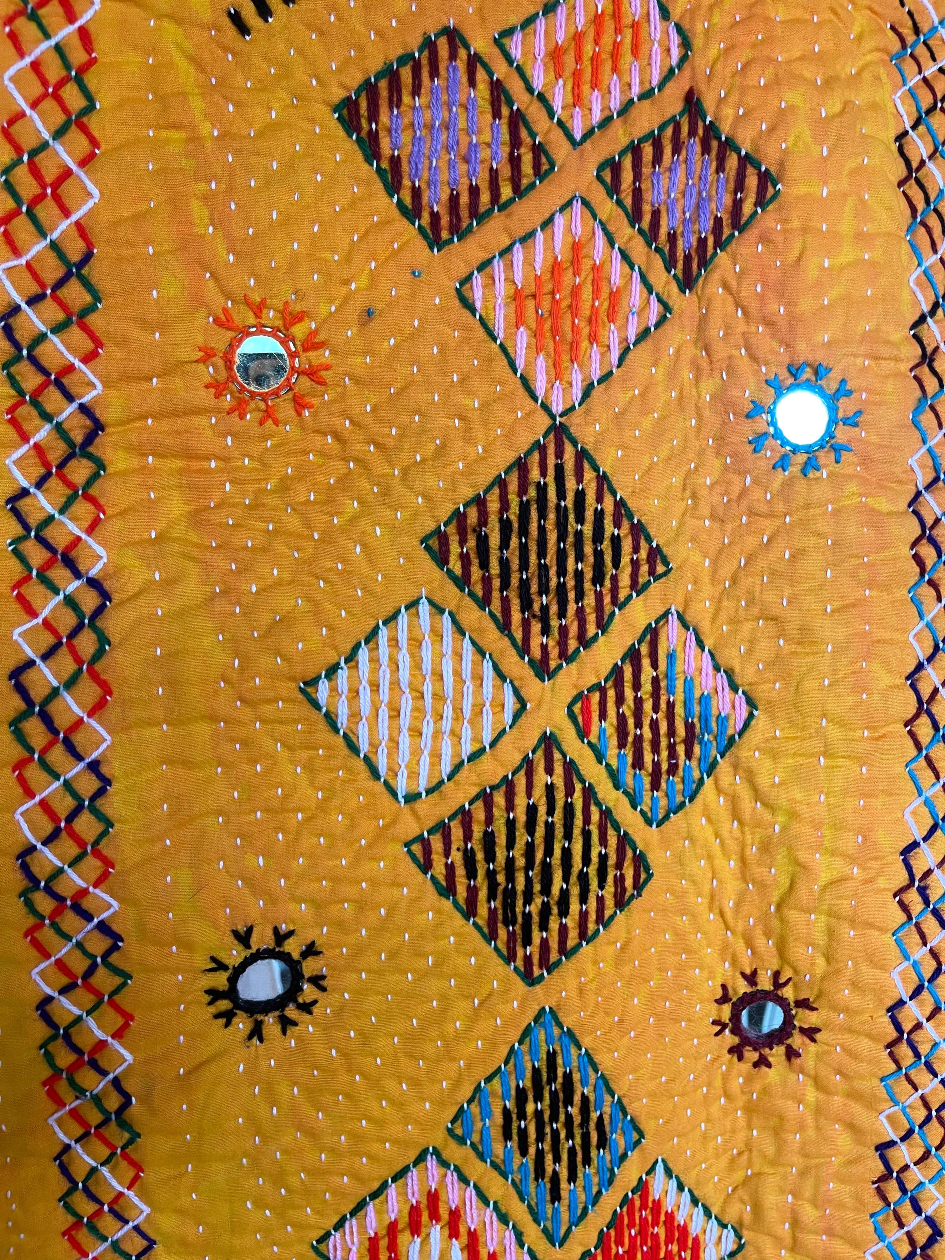 KALBELIA QUILT - YELLOW