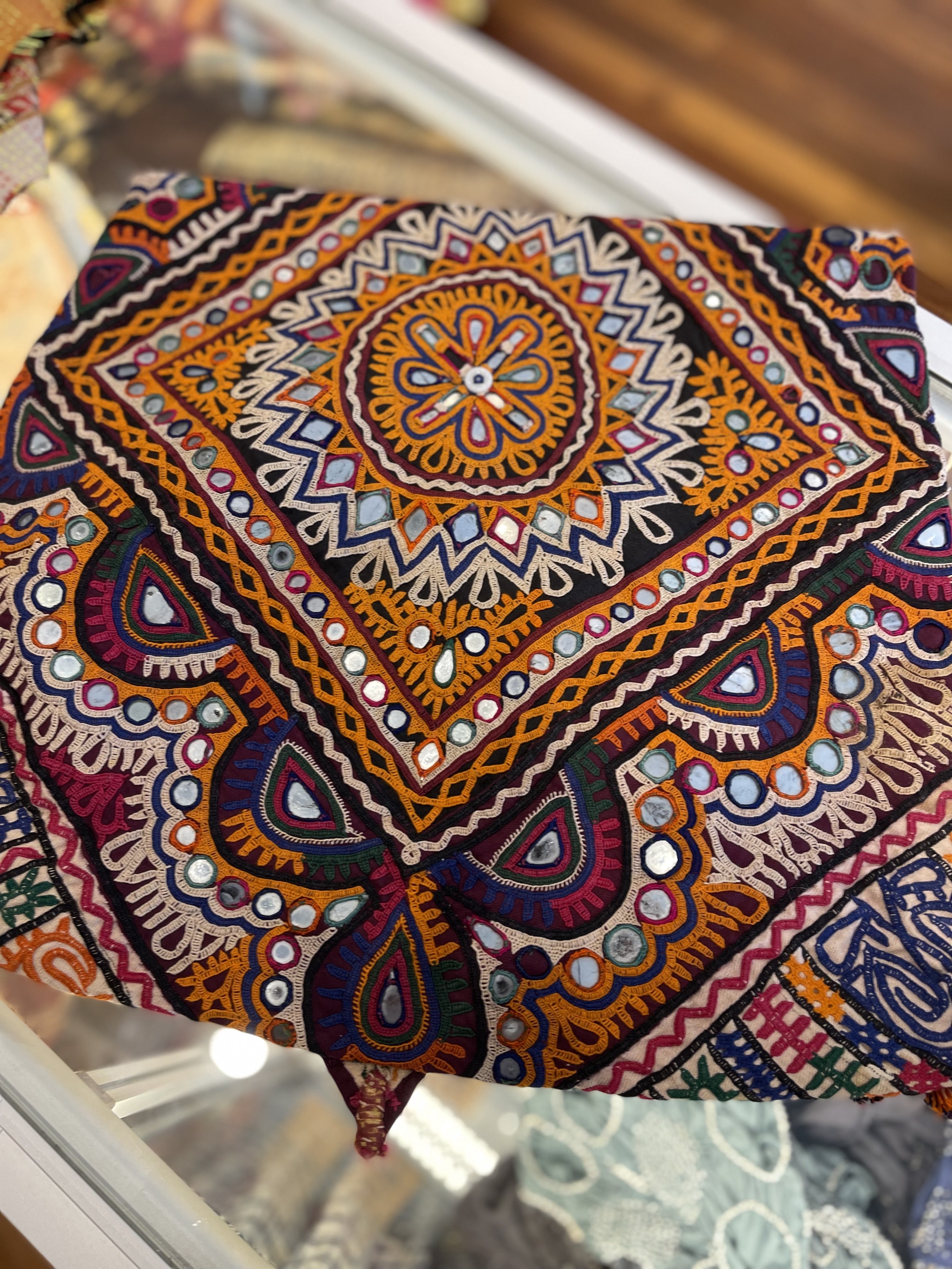 KUTCH DOWRY BAG  - MIRROR EXTRAVANGANZA